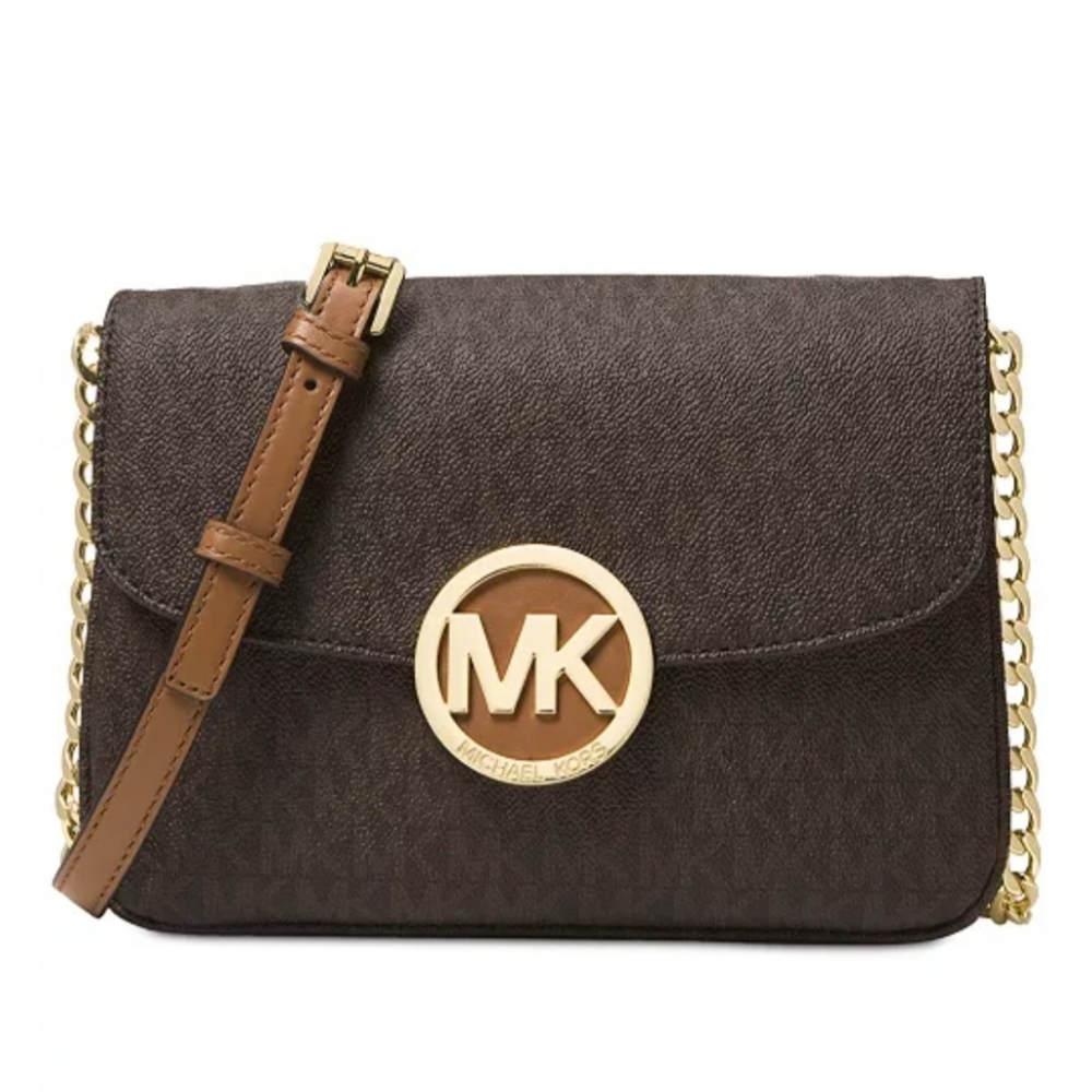 Michael Kors Fulton Flap Gusset Crossbody